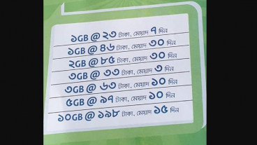 পহেলা বৈশাখ এ চালু হল দেশের সবচেয়ে সাশ্রয়ী মোবাইল ইন্টারনেট – ৩ জিবি ৩৩ টাকা ৩ দিন – ১ জিবি ৪৬ টাকা ৩০ দিন – সহ আরও  – bd internet pack – low cost
