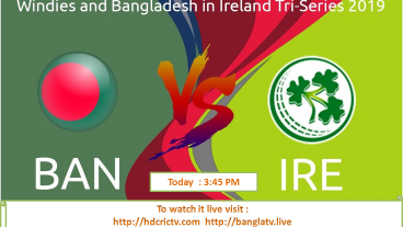 Watch Bangladesh Vs Ireland Match live at 3:45 PM only on banglatv-live and hdcrictvcom