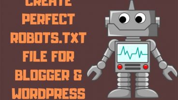 Create Perfect Robotstxt File for Blogger amp WordPress