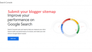নতুন blogspot ব্লগে “Google Search Console” যোগ করুন এবং ব্লগের sitemap generate করুন [google blog part-2]