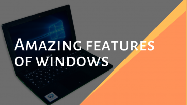উইন্ডোজ এর কিছু মজার ব্যবহার জেনে নিন