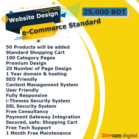 Website Design E-commerce Package