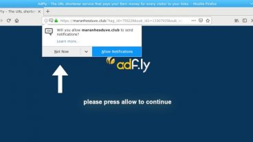Adfly Please press allow to continue বিরক্তিকর pop up থেকে মুক্তি