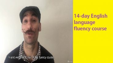 Udemy 14 day English language fluency course