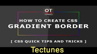 সিএসএস শিখুন ক্যারিয়ার গড়ুন [পর্ব-০৩] :: সিএসএস বর্ডার