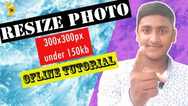 Resize photo in offline method