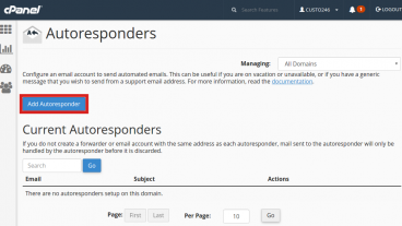 আপনার ওয়েব সাইটে হোস্টিং সি-প্যানেল থেকে কিভাবে ইমেইল অটোরেসপন্ডার সেটআপ করতে হয়