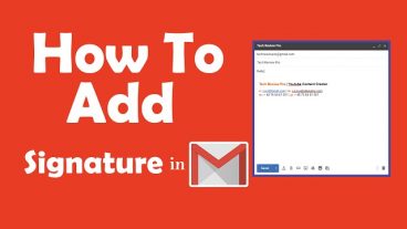 জিমেইলে কিভাবে সাইন যুক্ত করতে হয় দেখে, যা প্রত্যেক মেসেজের সময় অটো চলে আসবে মেসেজ বক্সে