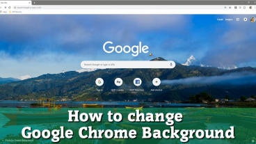 How To Change Google chrome background on PC