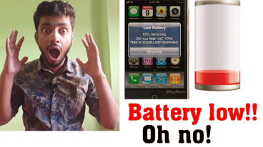 মোবাইলের battery low দেখিয়ে বন্ধুদের অবাক করে দেন😲😲