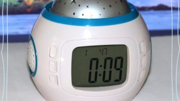 Music Starry Sky Projection Calendar Alarm Clock