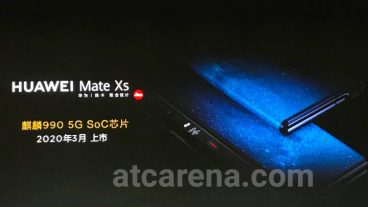 The Foldable Huawei Mate Xs is coming with Kirin 990 5G in March 2020