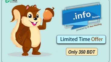 Info ডোমেইন কিনুন মাত্র ৩৫০ টাকা সাথে পান Whois ID Protection ফ্রী!