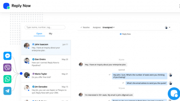 এক ইনবক্সেই সকল চ্যাটিং ইন্টিগ্রেট করে চ্যাটিং করুন আরামসে আর কাজ করুন রকেট গতিতে – সকল ডিভাইসের জন্য