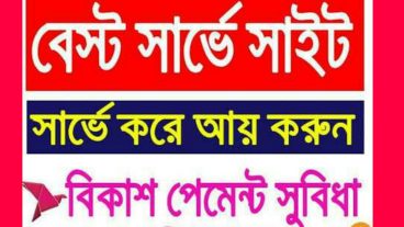 কাজ করুন অনলাইনে আর টাকা নিন বিকাশে