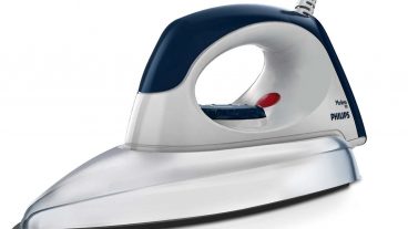 GC101/02 Philips Dry Iron – White and Navy Blue