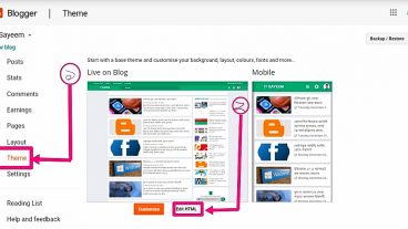ব্লগার Widgets কিভাবে Show এবং Hide করতে হয়?