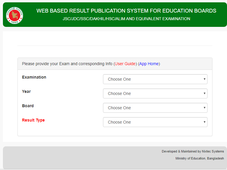education board results