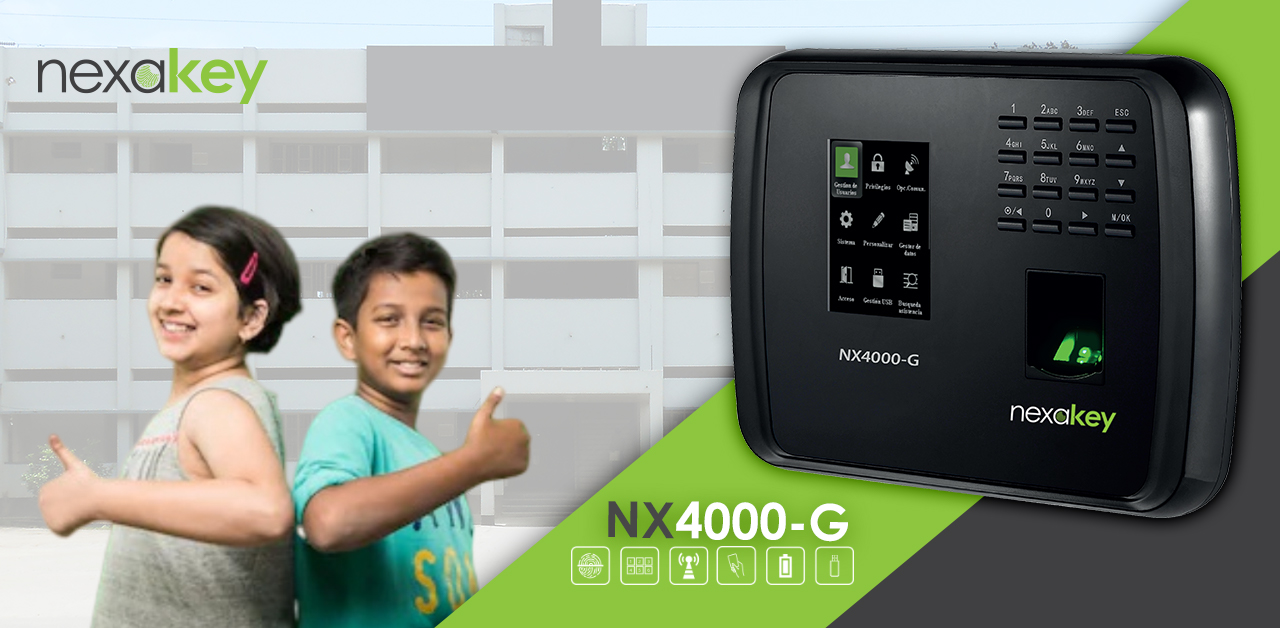 Nexakey NX4000-G Time Attendance and access control