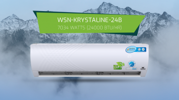 WSN-KRYSTALINE : আইওনাইজার প্রযুক্তির নতুন দুইটনের এসি