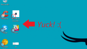 উইন্ডোজ সর্টকাট Arrow চিহ্ন রিমুভ করুন খুবই সহজেই