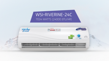 WSI-RIVERINE-24C : টুইন ফোল্ড ইনভার্টার প্রযুক্তির দুই টনের নতুন এসি