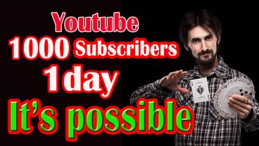 1000 subscribers 1 day১০০০ সাবস্ক্রাইবার ১ দিনেসত্যিই