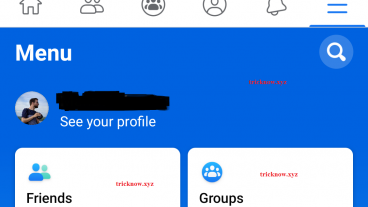 Facebook new Menu theme update যেটা দেখতে খুব সুন্দর