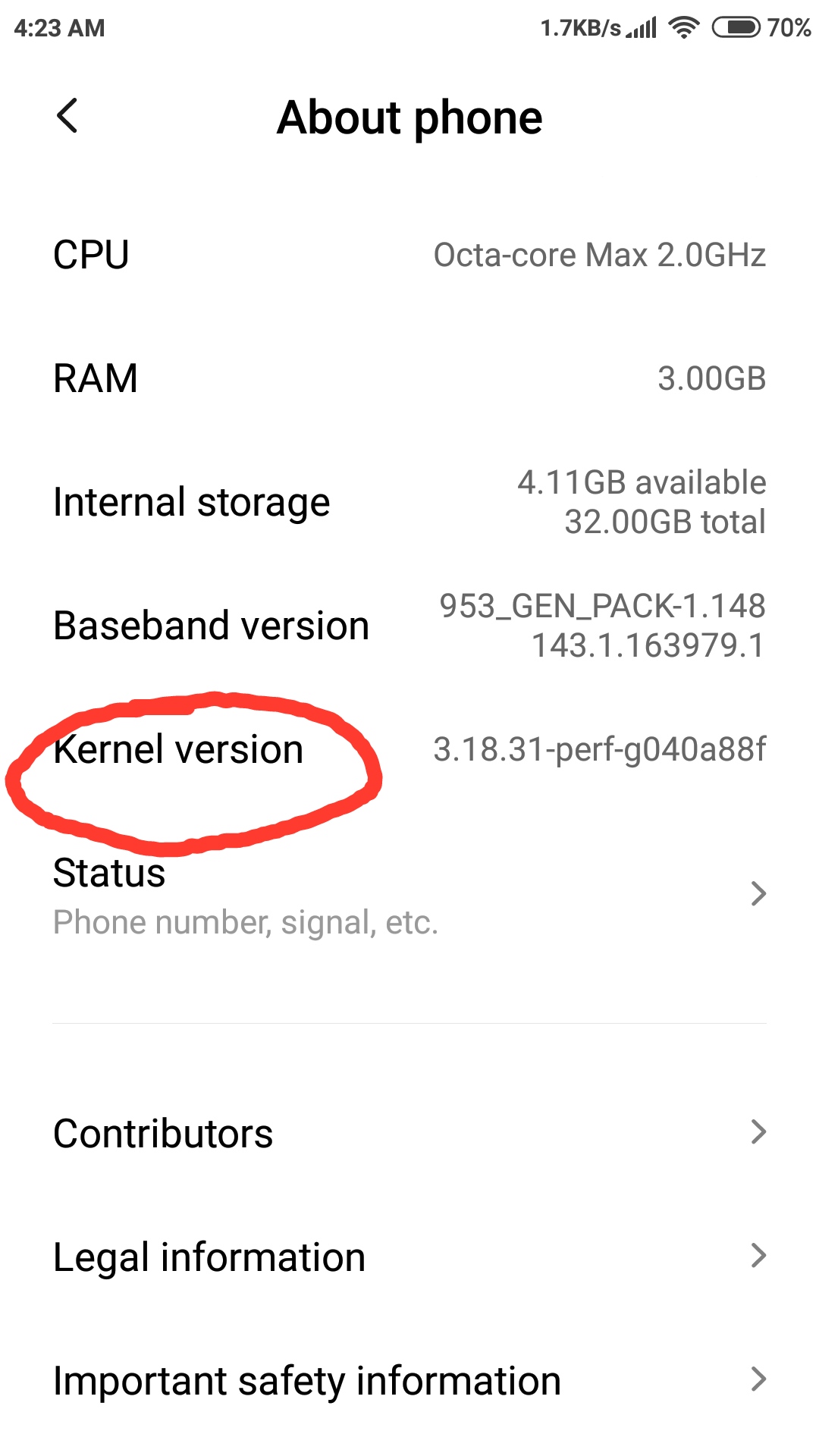kernel