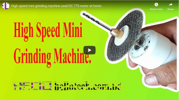 High speed mini grinding machine used DC 775 motor at home