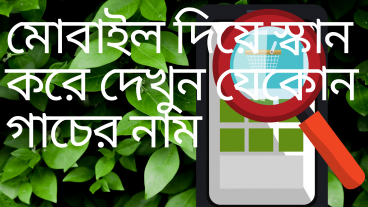 মোবাইল দিয়ে পাতা স্ক্যান করে যে কোন গাছের বিস্তারিত পরিচয় জানুন প্লেস্টোর এপ দিয়ে