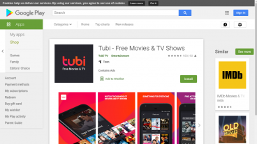 Tubi – Mobile Apps মাধ্যমে English Movie একদম ফ্রী