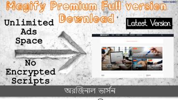 Magify Premium Blogger Template Free Download