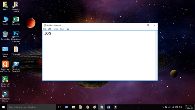 notepad diary 1st step