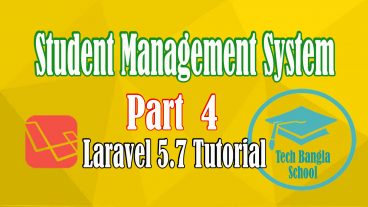 বাংলায় Laravel Student Management System প্রজেক্ট টিউটোরিয়াল [পর্ব-০৪] :: ডিপামেন্ট তৈরি করা