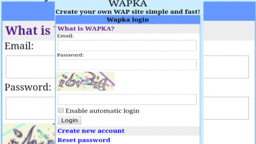 আবারো ফিরে এসেছে Wapka – ফ্রিতে ওয়েবসাইট খুলুন সহজেই