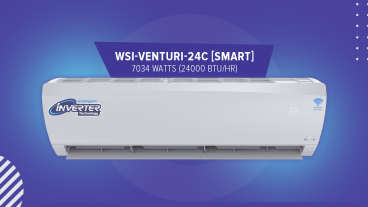 ২টনের ভেঞ্চুরি সিরিজের নতুন ইনভার্টার এসি : WSI-VENTURI-24C