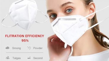MCCONS KN95 FACE MASK NON MEDICAL5 LAYER–5 PCS