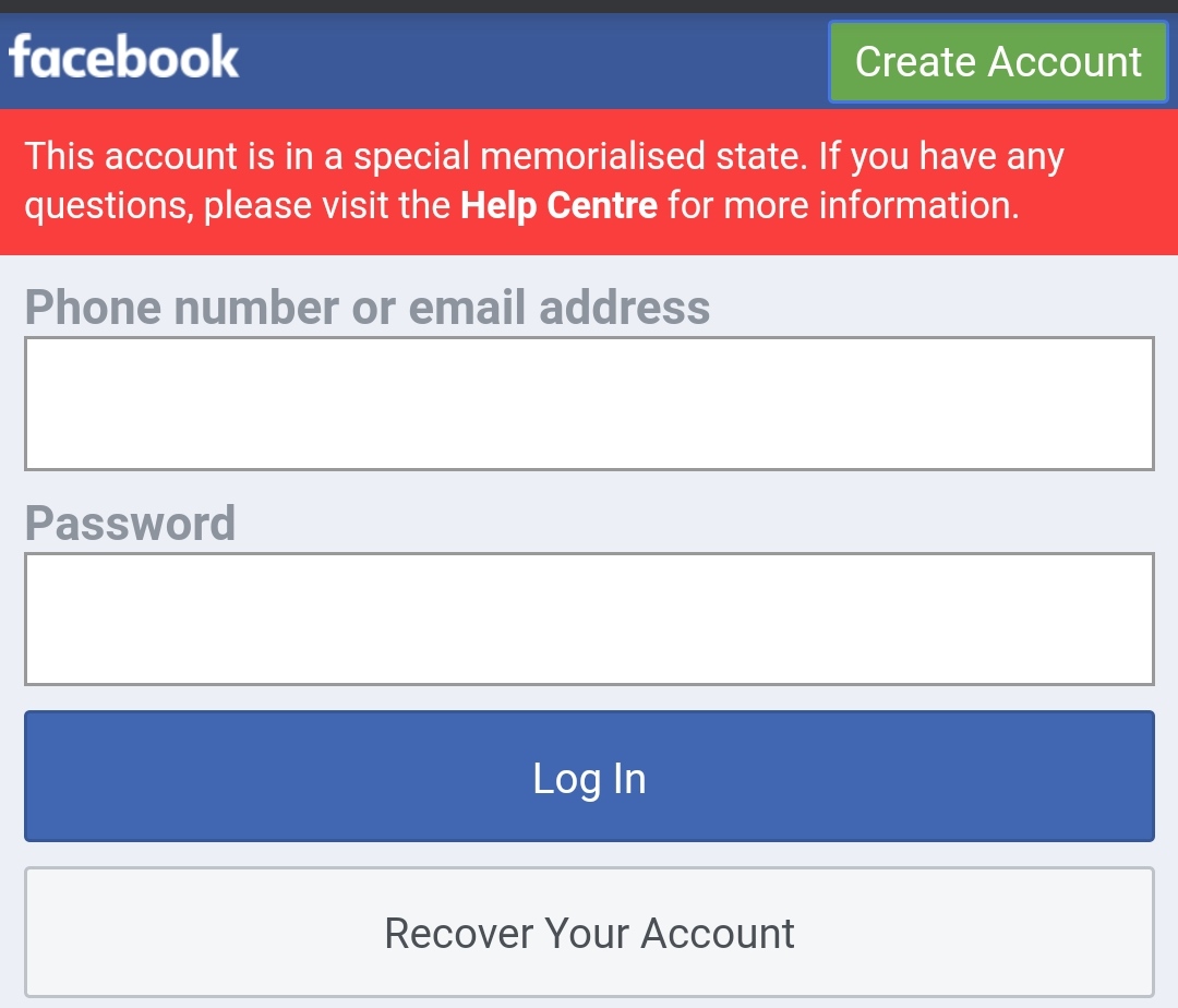 Facebook remembering id