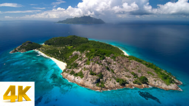 Seychelles 4k Drone La Digue The Tsland