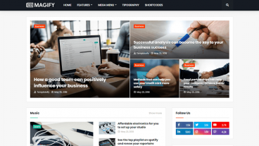 AdSense Responsive New Premium Blogger Templates 2020