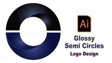 Illustrator Tutorial Logo Design Glossy Semi Circles Logo  Logo Design  Free Logo Design