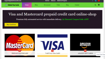 Globalvisacards com Review! Virtual Cards – Instant Delivery, International Billing, AVS