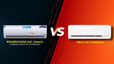 অন্যান্য ব্র্যান্ডের তুলনায় কেমন ওয়ালটনের ক্রিস্টালাইন ২ টন স্মার্ট ইনভার্টার এসি?