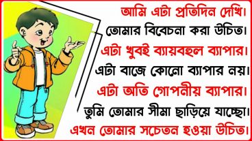 Bangla to English sentences