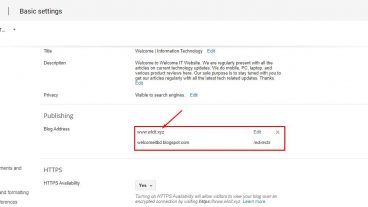 ব্লগার এ Custom Domain কিভাবে অ্যাড করব?