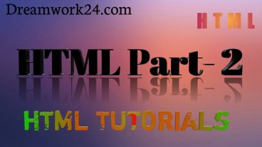 HTML 5 Tutorial -Part 2