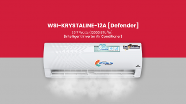 ভাইরাস প্রতিরোধী প্রযুক্তির ক্রিস্টালাইন সিরিজের ১টন ক্যাপাসিটির নতুন ইনভার্টার এসি