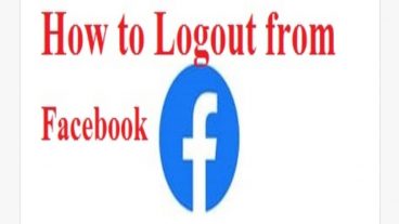 কিভাবে ফেইসবুক থেকে লগআউট হবেন?