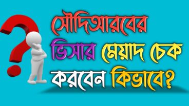 বিদেশ থেকে ছুটিতে আসছেন, করোনার কারণে যেতে পারেন নাই? এখন ভিসার মেয়াদ আছে কিনা জানবেন কিভাবে?